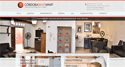 Desktop Screenshot of cordobarentapart.com